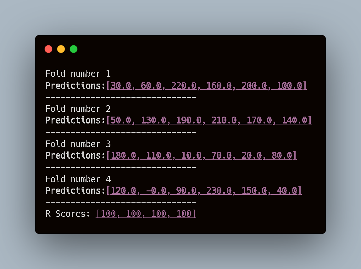 Basic Output Results